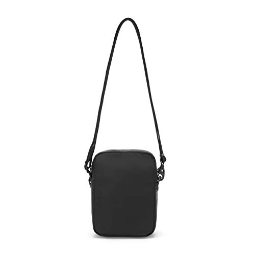 PacSafe Citysafe CS75 Anti-Theft Cross Body Travel Bag Bolso Bandolera, 22 cm, 2,5 Liters, Negro (Black 100)