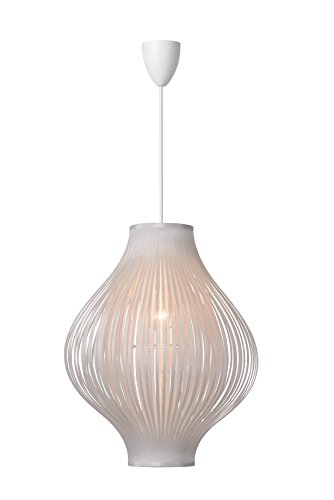 Preisvergleich Produktbild Lucide POLI - Pendelleuchten - Ø 36 cm - Weiß