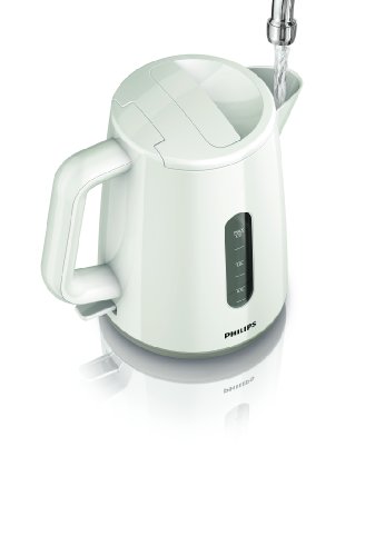 Philips HD9300/00 Wasserkocher (2400 Watt, 1,5 Liter, 360°Pirouette) weiß/grau - 5