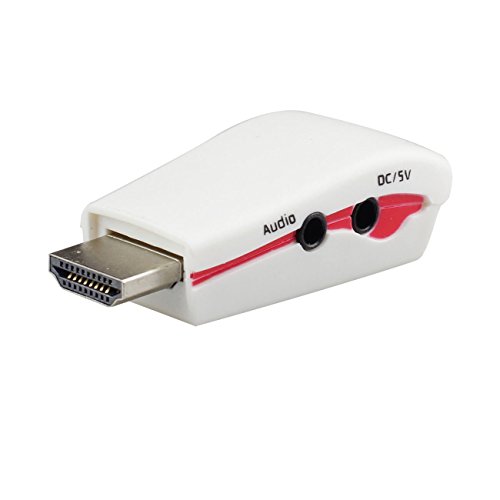 Rts&Trade HDMI Male To VGA Female Cable With Audio Converter (White) RS.398 (92.00% Off) - Amazon