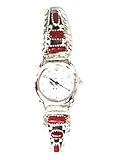 Damen-Armbanduhr aus Sterling Silber - Enchanting Coral