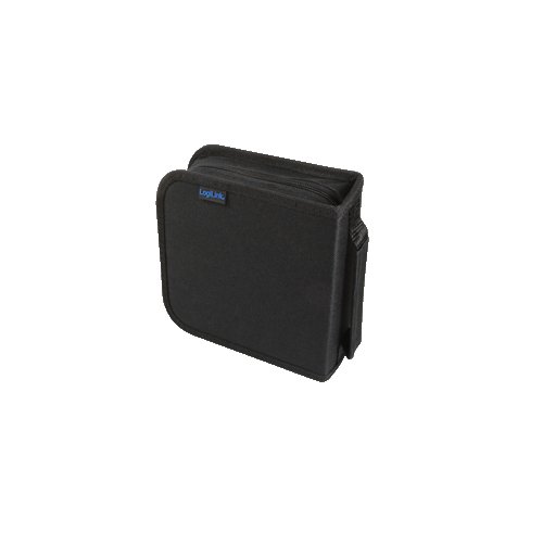 LogiLink NB0053 Schutzhülle Klein für 48 CD/DVDs schwarz