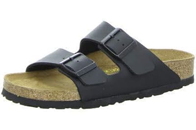 Birkenstock Arizona, Sandales Bout ouvert Homme, Bleu (753) 37 EU (étroit)