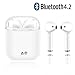 Produktbild SKTT Bluetooth Kopfhörer,Kabellose Kopfhörer Bilateraler Anruf Bluetooth Kopfhörer 4.2 In-Ear-Kopfhörer Stereo-In-Ear-Mikrofone Integrierte Freisprech-Kopfhörer für Apple Airpods
