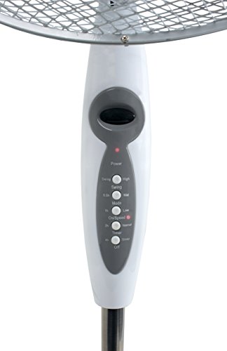 SUNTEC Standventilator CoolBreeze 4.000 SV-RC [40 cm Flügel-Ø, 3 Stufen, oszillierend, höhenverstellbar, Timer + Fernbedienung, 50 Watt] - 9