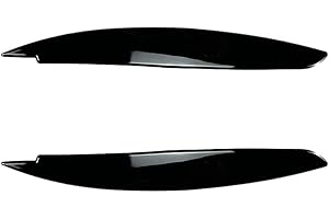 Donkivvy Lot de 2 paupières de phare pour BMW Série 1 E87 E88 E81 E82 2008-13