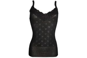 Top Linen (NW) Ltd Snowdrop Ladies Camisole Vest Winter Thermal Underwear V-Neck