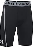 adidas Kids HeatGear CoolSwitch Tights Kids Kompressions-Shorts - Black, YSM - 128