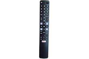 APYRDH Remplacement Telecommande TCL Thomson RC802N pour télécommande TCL Android TV pour Thomson TCL Smart TV 4K UHD TV 32ES560 32ES580 40ES560 43EP640 pour Telecommande TCL ARC802N RC802N