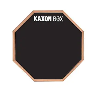 kaxon box,practice pad or drum pad,12-inches slate black (for practice purposes)