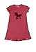 Steiff Baby Girls 0-24m Nachthemd Animal Print Short Sleeve Nightie, Pink (Morning Glory Rose 2998), 3 Years (Manufacturer size: 98)