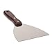 Produktbild perfk 1 Stück Putty Reinigungsschaber Spachtel-Set aus Edelstahl Palettenmesser Messerspachtel Malmesser 125mm