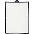 Infomate A4 Paper Wall Hanging Display Pocket File Folder, Black, Pack of 3, 32.5 cm x 24 cm x 0.5 cm