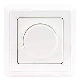 led dimmer unterputz busch jäger Leistungsbereich Glühlampen/Halogenlampen: 25 bis 300 Watt