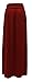 Produktbild CANDY FLOSS DAMEN LANG JERSEY MAXIROCK GRÖßEN 8-14 - ML (EU 40-42), Weinrot