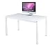 Produktbild NeedHome Computer Schreibtisch 120 x 60 x 75 cm PC Schreibtisch Büro Schreibtisch Workstation für Home Office Verwenden Schreibtisch, Esstisch Konferenztisch,Weiss, AC3DW-120-SH