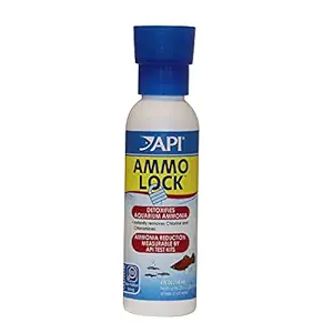 API Ammo Lock Aquarium Ammonia detoxifier, 150 Gram, 118 ml (Pack of 1)