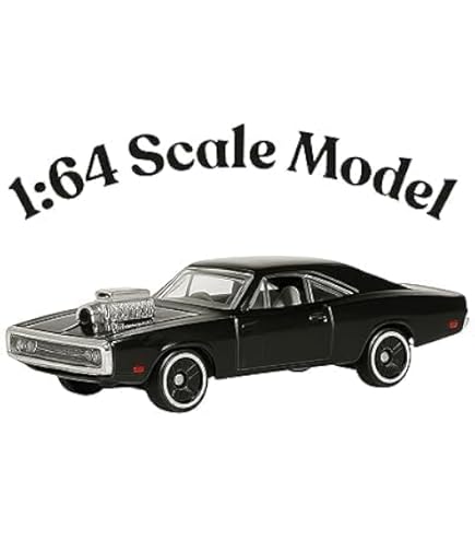 GKNEX 1:64 Mini Dodge Challenger 1970 Toy Car Fast and Furious Toy