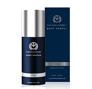 The Man Company Body Perfume For Men - Bleu | No Gas Deodorant | Long Lasting Fragrance | Body Spray For Men - 120ml