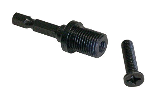 1/4″ Sechskant Bohrfutterschaft mit 1/2″-20 UNF Gewinde und Konterschraube - 2