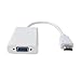Produktbild Runfon HDMI VGA Kabel-Schnittstelle weiß/Gender und Ndash-Adapter; Kabel-Schnittstelle/Gender Adapter (HDMI, VGA, männlich/weiblich, weiß, 0,255M, 1920 x 1080 Pixel)