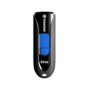 Transcend 64GB JetFlash 790 Super Speed USB 3.0 Pen Drive, Black