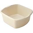 Addis 510583, 8 Litre Small Rectangular Bowl, Linen Cream 8L