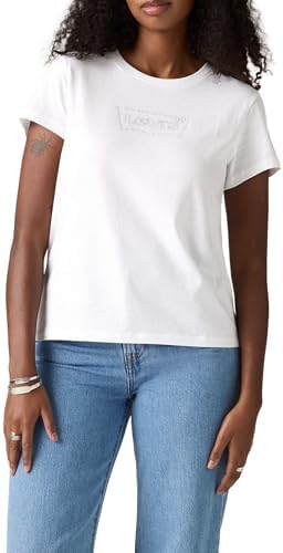 Levi's The Perfect Tee, T-Shirt Donna, Batwing Iridescent Ray, XS