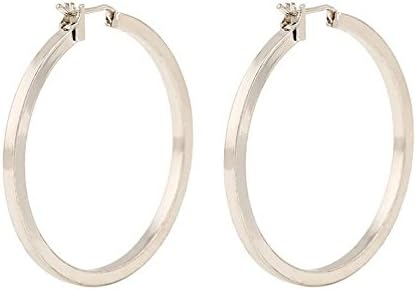 European And American Fashion Earrings Simple Aesthetic Temperament Geometry Round Earrings