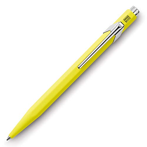 Caran d'Ache 849.47 - Bolígrafo de bola (trazo medio), amarillo