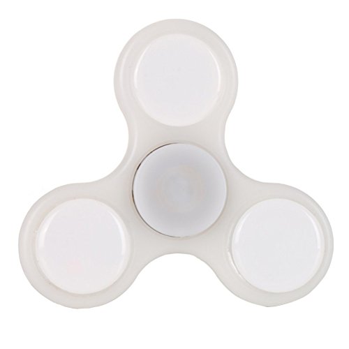 Allouli LED Hand Spinner Toy Glowing Spinner Perfect For ADD, ADHD, Anxiety, and Stress Relief