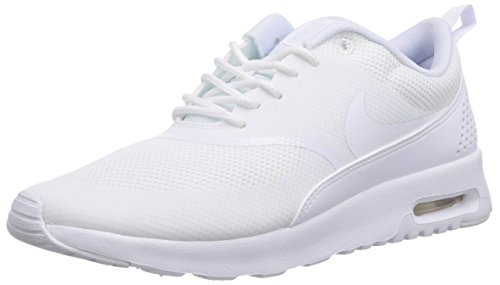 Nike Air Max Thea, Chaussons Sneaker Femme, Blanc (White/White 101), 38