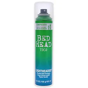 Tigi Bed Head Lightheaded Flexible Hold Hairspray ~ 5.5 OZ ~ Compressed Lasts As Long With 56% Less Packaging