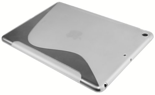 mumbi S-TPU Schutzhülle iPad Air Hülle transparent weiss (passt NICHT mit Smart-Cover) - 3