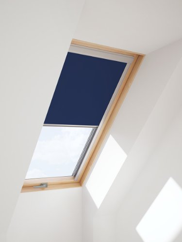 ITZALA Verdunkelungsrollo für VELUX Dachfenster S08 SK08 in Dunkelblau