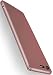 Produktbild moex Sony Xperia X Compact | Hülle Rose-Gold Alpha Back-Cover TPU Schutzhülle Dünn Handyhülle für Sony Xperia X Compact/X Mini Case Ultra-Slim Thin Skin Handy Schutz Rückseite