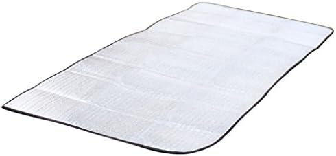 HWF Picnic Blankets Outdoors Outing Mountaineer Moisture-proof Pad Portable Meadow Picnic Mats Silver ( Color : Silver , Size : 150*200CM )