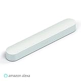 Fügt sich in jedes Zuhause ein: Mit dem durchdachten, kompakten Design (65cm breit, 7cm hoch) ist die WLAN Soundbar auch für kleinere Räume ideal / Einfaches Setup - nur mit Strom & HDMI Kabel