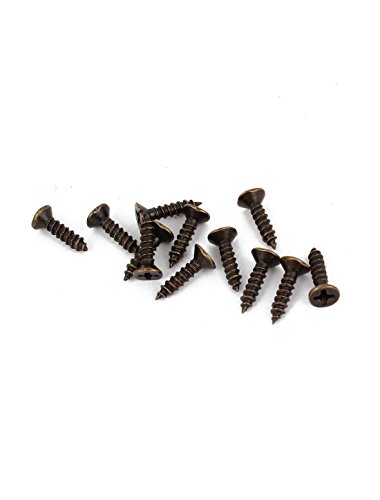 Vintage Stil Schublade Tür Pull Griff 8 cm Länge 5 PCS Bronze Ton - 2