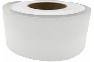 3 Ace Crafts Straight Edge Paper Border Roll (White) 48mm x 50 Meters, Jumbo, for Drawing, Painting, Sketches, Backdrop, Schools, Office, Nurseries, College, Artists, Poster, Notice Boards