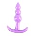 Price comparison product image 10pcs/lot Wholesale Soft Jelly Blockage Plug Massager Products Blockage Plug Beads Erotic Excited Toys for,14 Purple