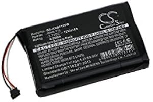 CAMERONSINO CS-KNB710TW Batteries 1230mAh Compatible avec [Kenwood] PKT-03K, PKT-23, PKT-23K, ProTalk LT remplace KNB-61L, pour KNB-71L