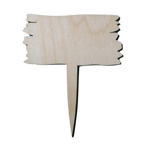 Petra's Bastel-News A-DAH92S6 6 x Blumentopfstecker "Tafel"