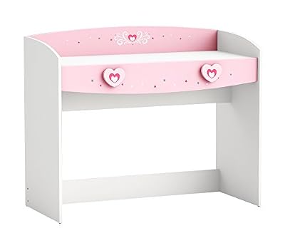 Demeyere Anastasia Bureau, Rose et Blanc, 110 x 50 x 90,5 cm
