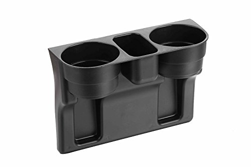 Preisvergleich Produktbild INION® Fahrersitz&Beifahrersitz PRAKTISCHES KFZ Getränkehalter - Becherhalter - Ablagefach - Stauraum - Cup Holder - Aufbewahrungsbox - Ablagefach Stauraum - Dosenhalter - Becherhalter - Kaffeehalter - Flaschenhalter - Pommes halter - Burger&Cola Halter - Drink Holder - Organizer - Für alle Auto PKW LKW Ideal für Mittelkonsole, Rücksitz, Rückbank zwischen den Sitzen