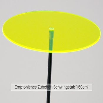 Sonnenfänger – Sun Dancer KREIS 200 grün – wetterfest, lichtreflektierend – Acrylscheibe: Ø20cm – inkl. Kegelzapfen und Nylonschnur zum Hängen - 3