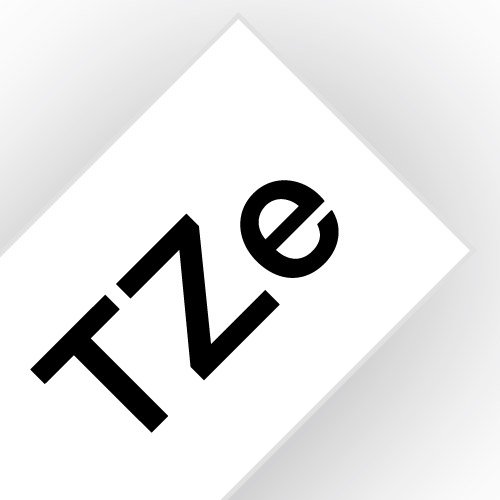 Brother TZe231 - Laminated adhesive tape - black on white - Roll (1.2 cm x 8 m) - 1 roll(s) TZe231