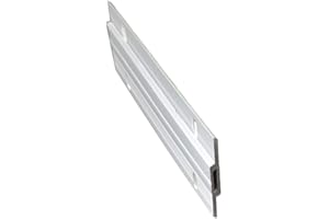 Kit de Crochets en Aluminium pour Cadre Photo - 300mm Clips en Z Robustes pour Accrocher des Photos et des Miroirs - Montage Mural - Crochets de Fixation (300mm, 1 Paire, avec Vis et Ancres)