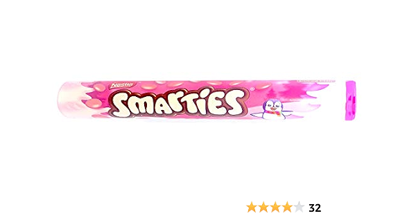 Nestle Smarties Pink Milk Chocolate 