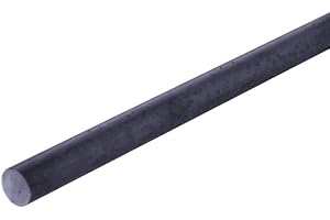 JUST THE JOB SUPPLIES Dowels - Mild Steel Round Bars 8mm 10mm 12mm 16mm x 1m Metre Length/Iron Rod (12x1000mm)